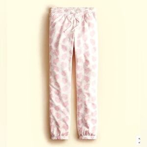 J. Crew University Paisley Bunch Sweatpants